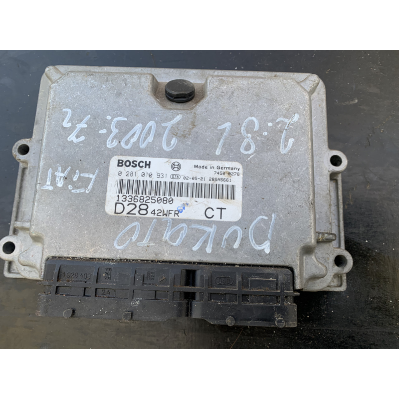 Блок керування двигуна Fiat Ducato/Citroen Jumper / Peugeot Boxer 2.8 HDI/JTD 0281010931