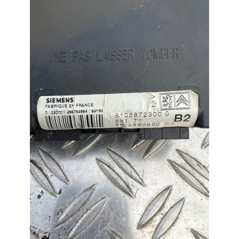Блок електронний BSI Peugeot 206  206 98-06  S105872300G  9626460880