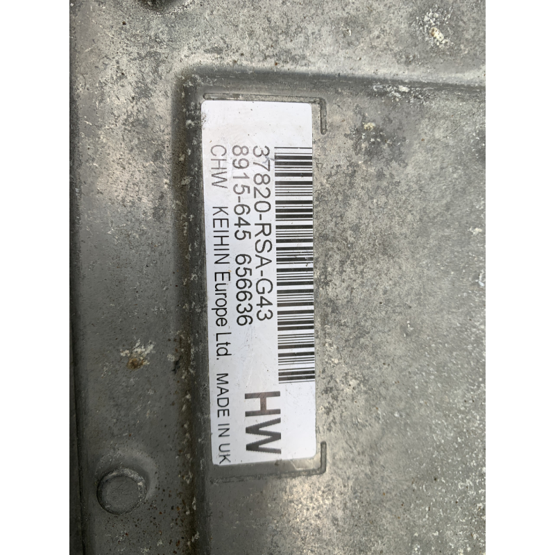 Блок керування двигуном Honda Civic 37820RSAG43 37820-RSA-G43