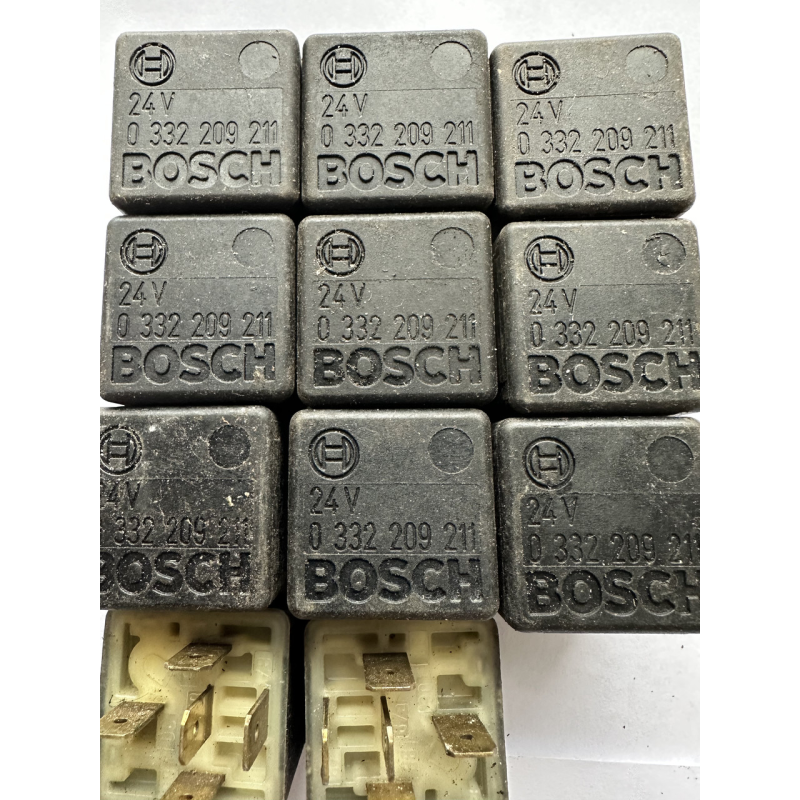 Реле 24V 30A 5-PIN Bosch 0332209211  0 332 209 211
